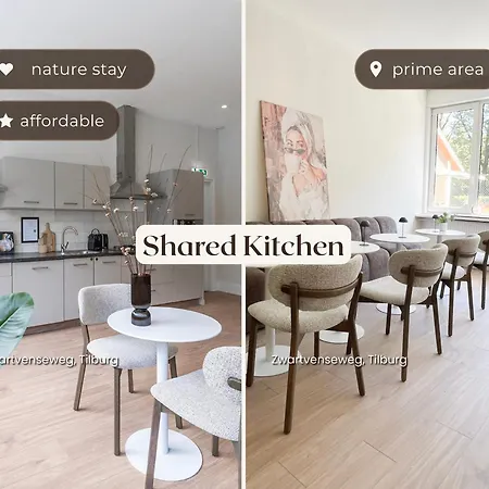 Private For 2, Shared Kitchen, Flexible Bed * Tilburgo
