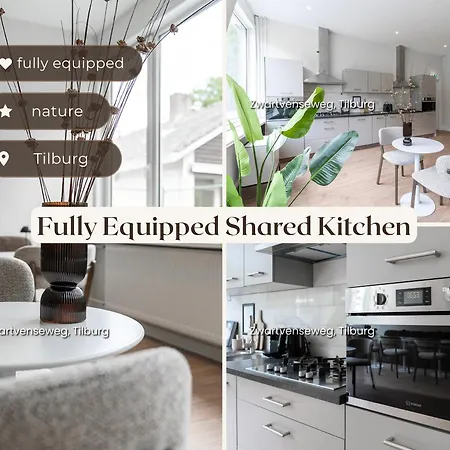 Apart-hotel Private For 2, Shared Kitchen, Flexible Bed