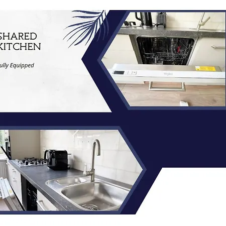Private For 2, Shared Kitchen, Flexible Bed Apart-hotel Tilburgo