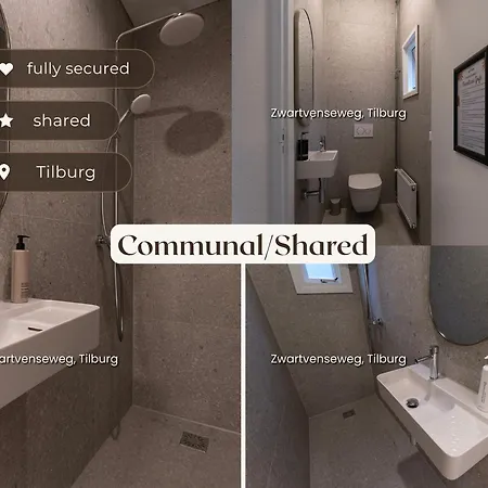 Private For 2, Shared Kitchen, Flexible Bed Apart-hotel *